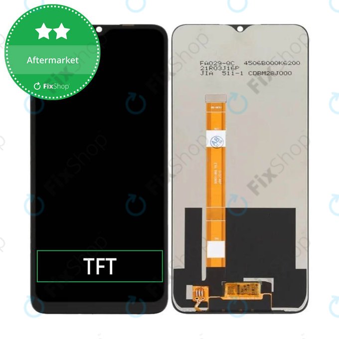 Schermo LCD per Oppo A16, A16s, A54s, Vetro touch senza cornice