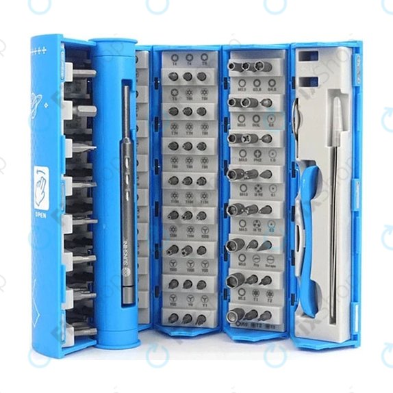 Set cacciavite di precisione e inserti 128 in 1, Sunshine SS-5120