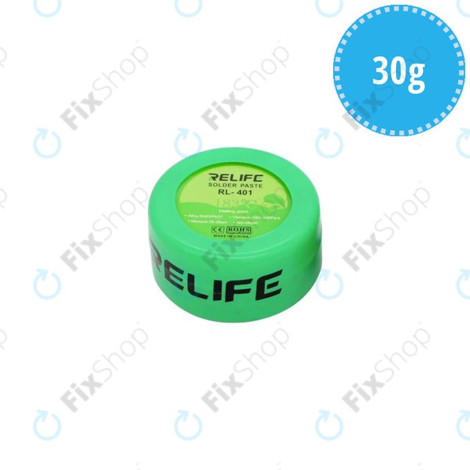 Pasta saldante 183 °C 30 g, Relife RL-401