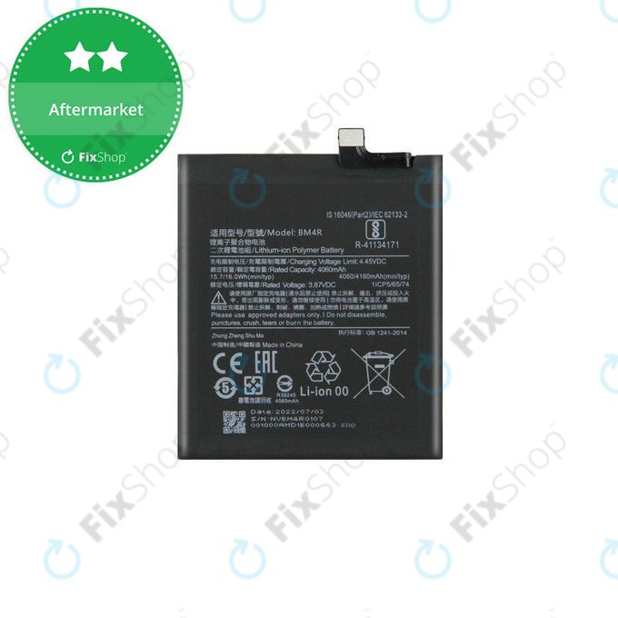 Batteria per Xiaomi Mi 10 Lite, BM4R, 4160mAh