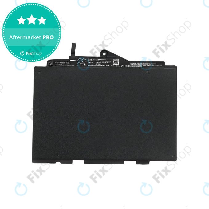 Batteria per HP Elitebook 725 G3, 800232-241, Li-Pol, 3700mAh, 11.4V, HQ