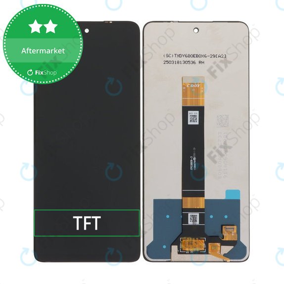 Schermo LCD per TCL 50 NxtPaper, 50 Pro NxtPaper, Vetro touch senza cornice