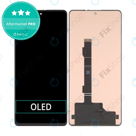 Schermo OLED per Xiaomi Poco X5 Pro 22101320G 22101320I, Vetro touch senza cornice