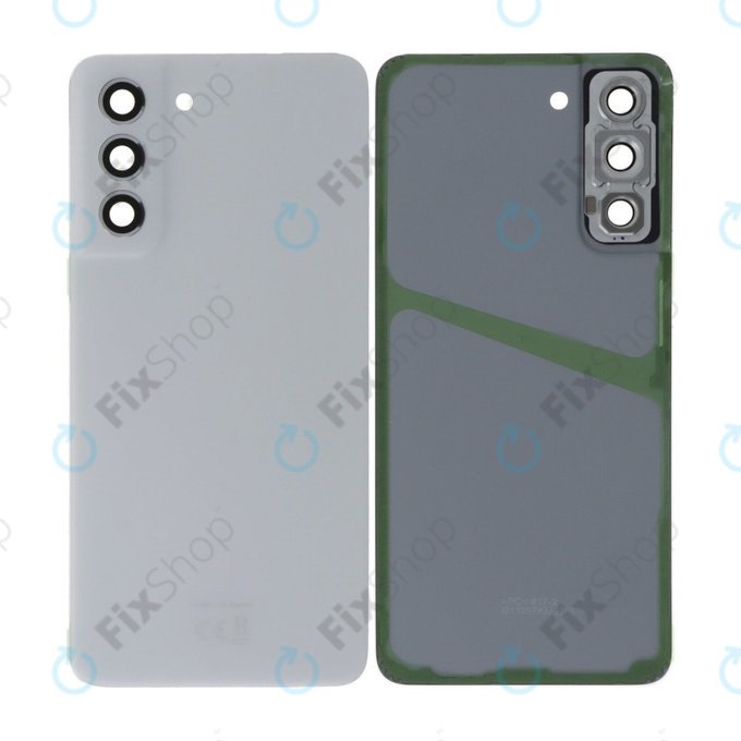 Gruppo cover batteria per Samsung S21 FE G990B, White
