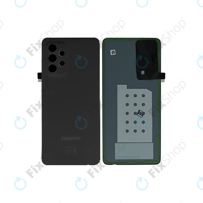 Cover batteria per Samsung A52 A525F, A526B, Awesome Black, GH82-25427A, Genuine Service Pack