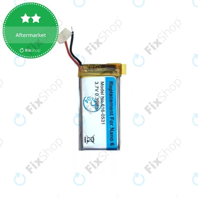 Batteria per iPod Nano (6th Gen), 105mAh