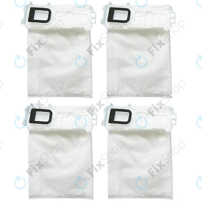 Sacchetto per aspirapolvere, 4 pz. per Vorwerk Kobold VK135, VK136