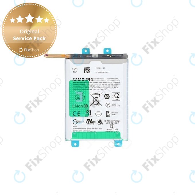 Batteria per Samsung A16 4G, A16 5G, EB-BA166ASE, GH82-36254A, 5000mAh, Genuine Service Pack