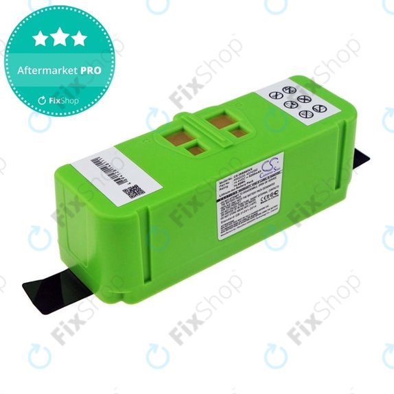 Batteria per iRobot Roomba 600, 800, 900-seriess, 4502233, 4374392, 2130LI, Li-Ion, 5200mAh, 14.4V, HQ