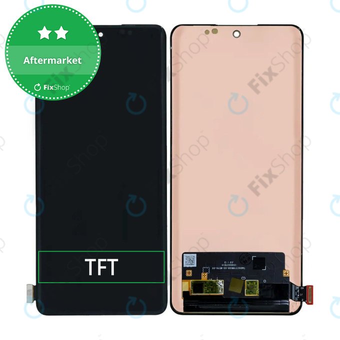 Schermo LCD per Oppo Reno 10 CPH2531, Vetro touch senza cornice