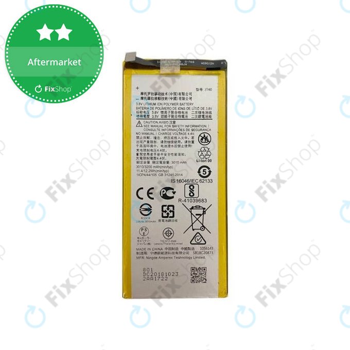 Batteria per Motorola Moto G6 Plus XT1926, JT40, 3200mAh