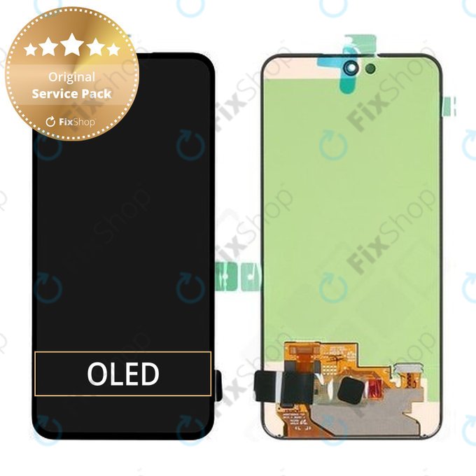 Schermo per Samsung A56 A566E, Vetro touch senza cornice, GH82-36827A, Genuine Service Pack