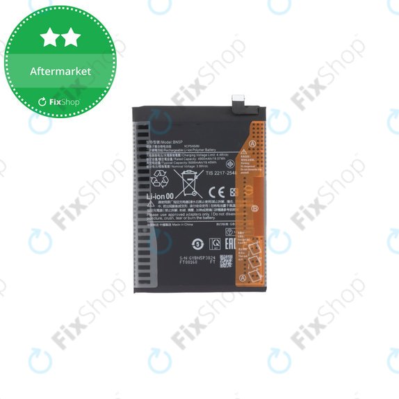 Batteria per Xiaomi Redmi Note 13 5G 2312DRAABC, BN5P, 5000mAh
