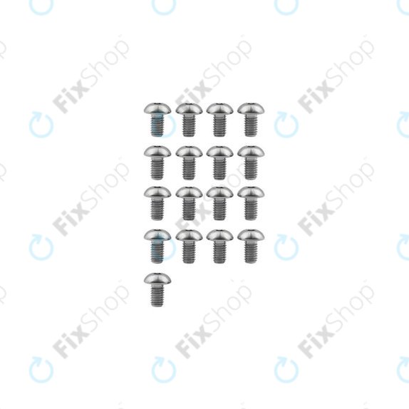 Set di 17 viti M3 per cover batteria inferiore per Xiaomi Mi Electric Scooter 1S, 2 M365, Essential, Pro, Pro 2