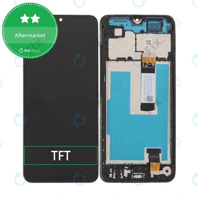 Schermo per Xiaomi Redmi A5 4G, Black, Vetro touch con cornice