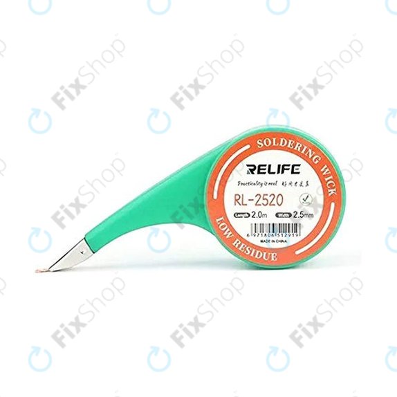 Treccia dissaldante potente 2,5 mm, Relife RL-2520