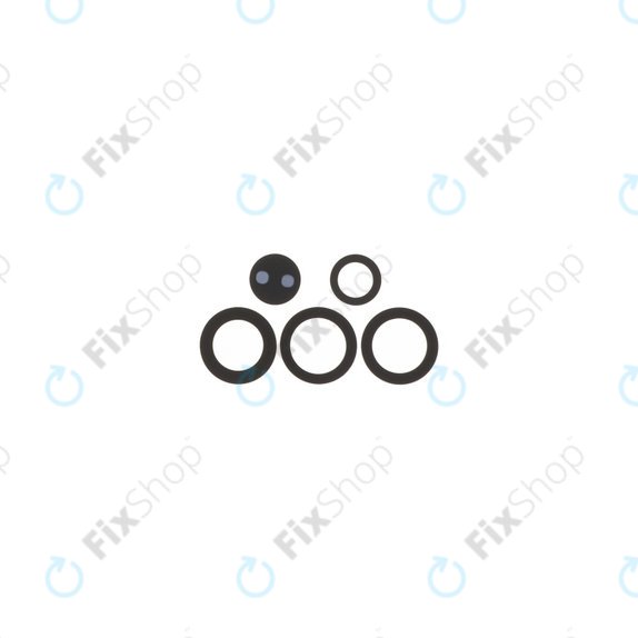 Lente fotocamera posteriore 5 pz per Samsung S25 Ultra