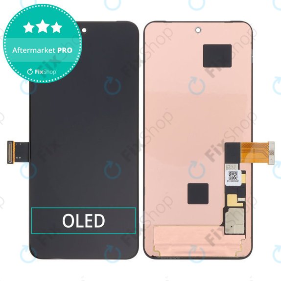Schermo OLED per Google Pixel 8, Vetro touch senza cornice