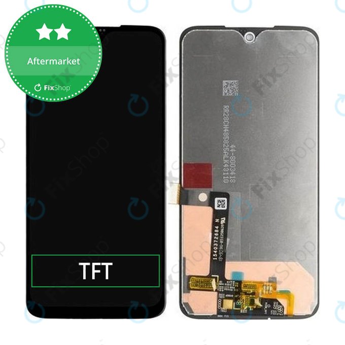 Schermo LCD per MotGoldla Moto G7 Plus, Vetro touch senza cornice