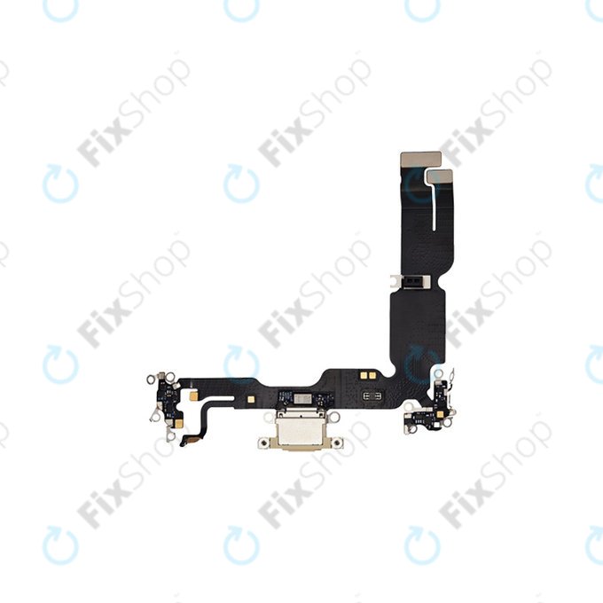 Connettore di ricarica con Cavo flex per iPhone 15 Plus, Yellow
