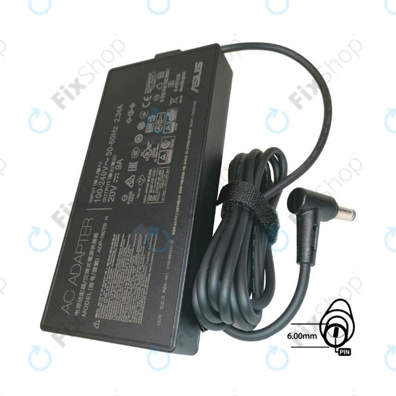 Adattatore di ricarica per Asus, 180W, 20V, B0A001-00263400, Genuine Service Pack