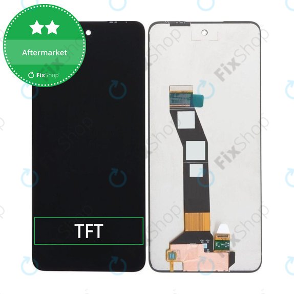 Schermo LCD per MotGoldla Moto G24 Power, Vetro touch senza cornice
