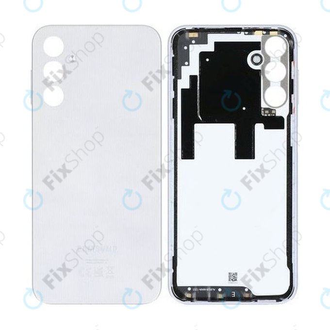 Cover batteria per Samsung A14 A145R, Silver, GH81-23537A, Genuine Service Pack
