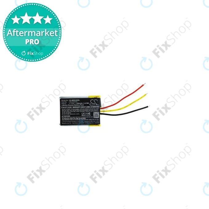 Batteria per Marshall Major II, III, VDL603040, 650mAh, HQ