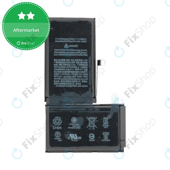 Batteria per iPhone XS Max, 3174mAh