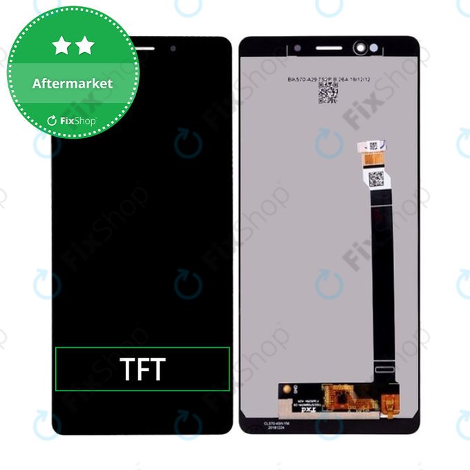 Schermo LCD per Sony Xperia L3, Vetro touch senza cornice