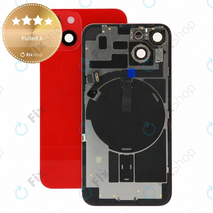 Vetro scocca posteriore per iPhone 14, (PRODUCT)RED, Pulled A