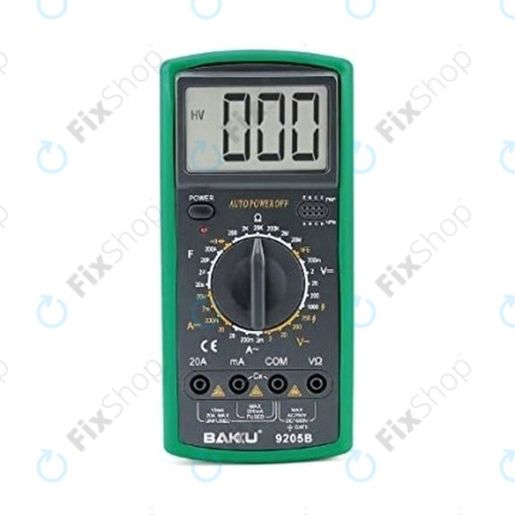 Multimetro digitale professionale, Baku BK-9205B
