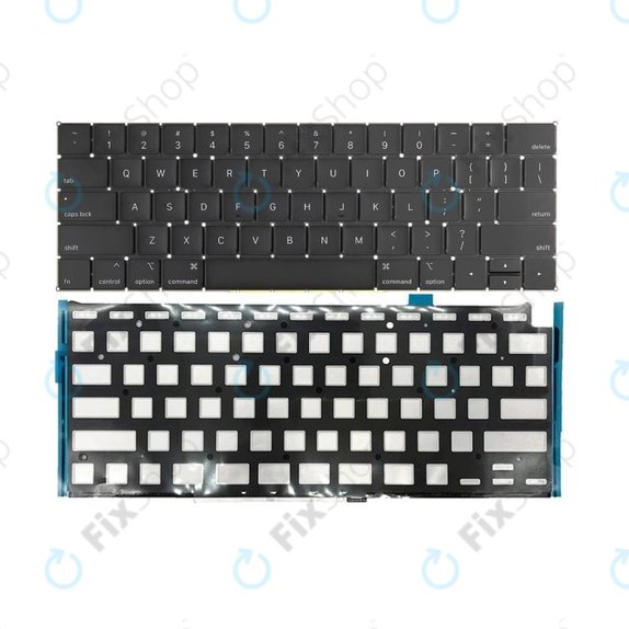 Tastiera con retroilluminazione US per MacBook Pro 13" A1989 (2018 - 2019), 15" A1990 (2018)