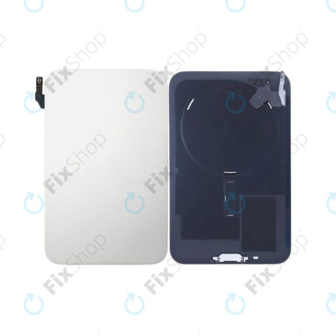 Vetro scocca posteriore per iPhone 17 Pro, Silver, Pulled A