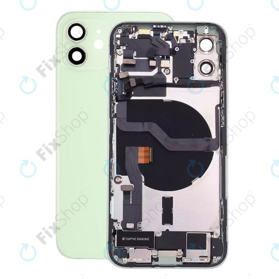 Scocca posteriore con piccoli componenti per iPhone 12, Green