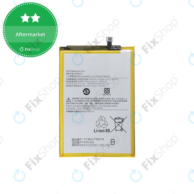 Batteria per Xiaomi Redmi A2, BN5F, 5000mAh