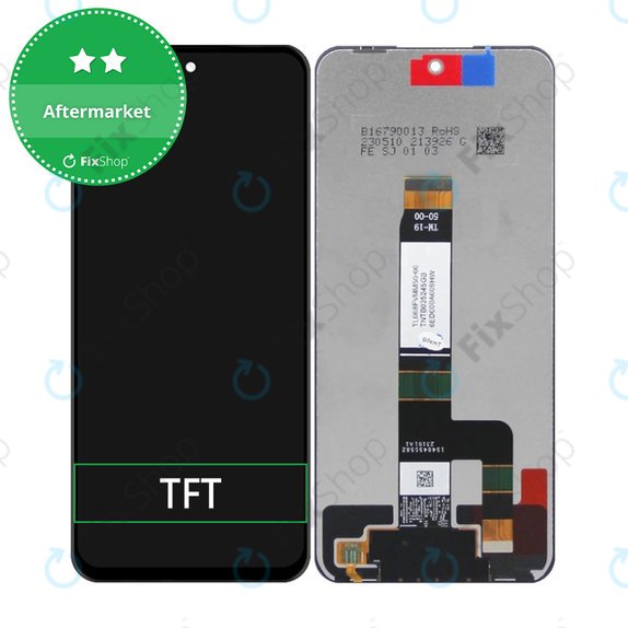 Schermo LCD per Xiaomi Redmi 12 23053RN02A 23053RN02Y 23053RN02I, Vetro touch senza cornice