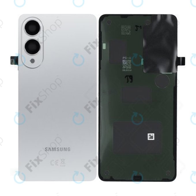 Cover batteria per Samsung S25 Edge, Titanium Silver, GH82-37202A, Genuine Service Pack