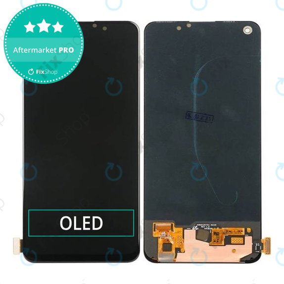 Schermo OLED per Realme 7 Pro, Vetro touch senza cornice