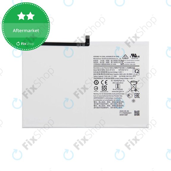 Batteria per Samsung Galaxy Tab A8 10.5" SM-X200, SM-X205, HQ-6300NA, 7040mAh