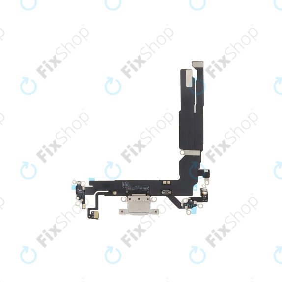 Connettore di ricarica con Cavo flex per iPhone 16, White