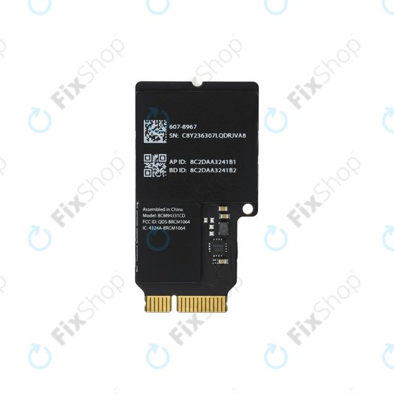 Scheda di rete wireless AirPort BCM94331CD per iMac 21.5" A1418 (Late 2012 - Early 2013), 27" A1419 (Late 2012), Refurbished