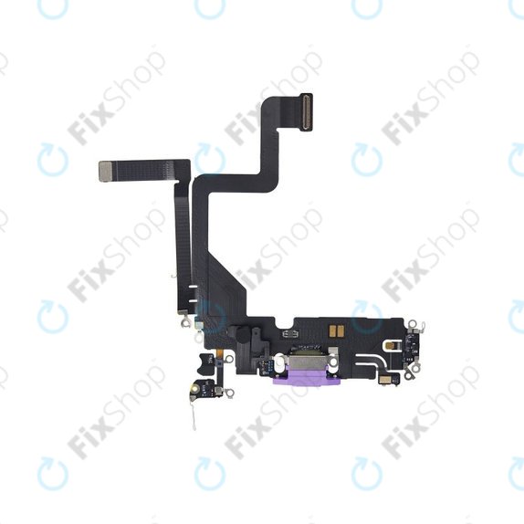 Connettore di ricarica con Cavo flex per iPhone 14 Pro, Deep Purple