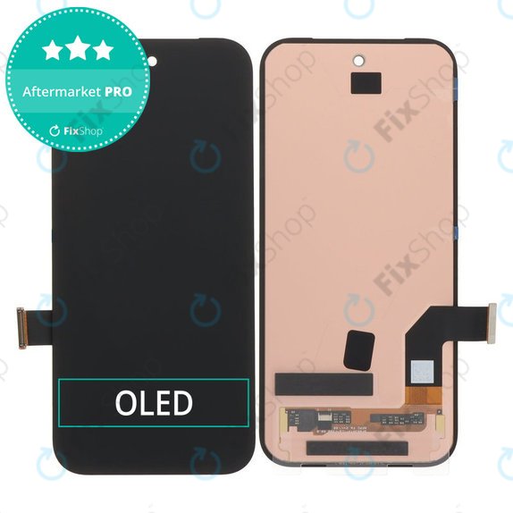 Schermo OLED per Google Pixel 9a, Vetro touch senza cornice