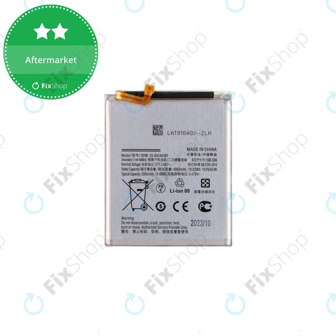 Batteria per Samsung A34 5G A346B, EB-BA546ABY, 5000mAh