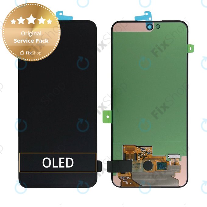 Schermo per Samsung A55 A556B, Vetro touch senza cornice, GH82-34308A, Genuine Service Pack