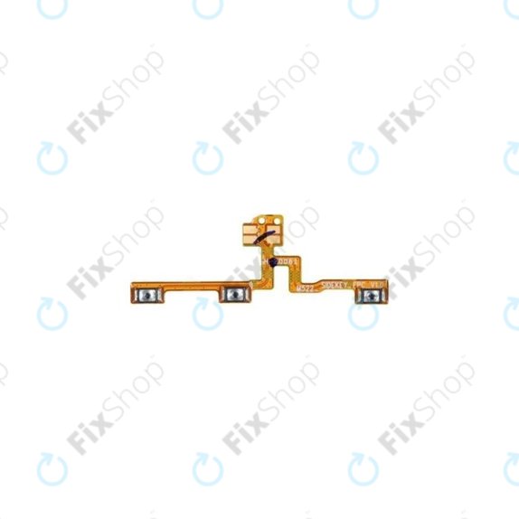 Cavo flex pulsante accensione e volume per Xiaomi Redmi Note 9 Pro, Note 9S, 48320000236Q, Genuine Service Pack