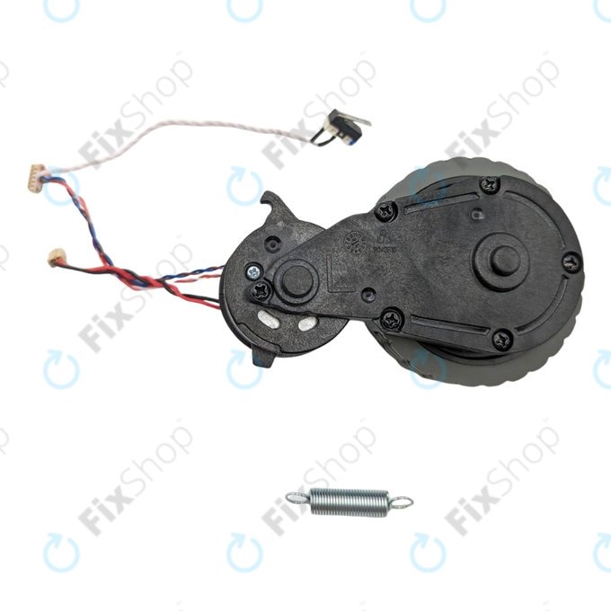 Ruota con motore, Sinistro, Nera per iRobot Roomba Combo 111, Roomba Combo 113