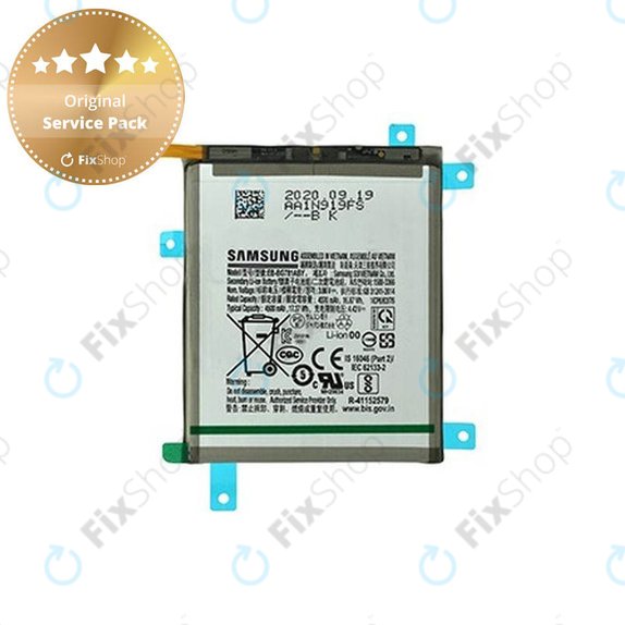 Batteria per Samsung A52 A525F, A526B, A52s 5G A528B, S20 FE G780F, EB-BG781ABY, GH82-24205A, GH43-05052A, GH82-25231A, 4500mAh, Genuine Service Pack