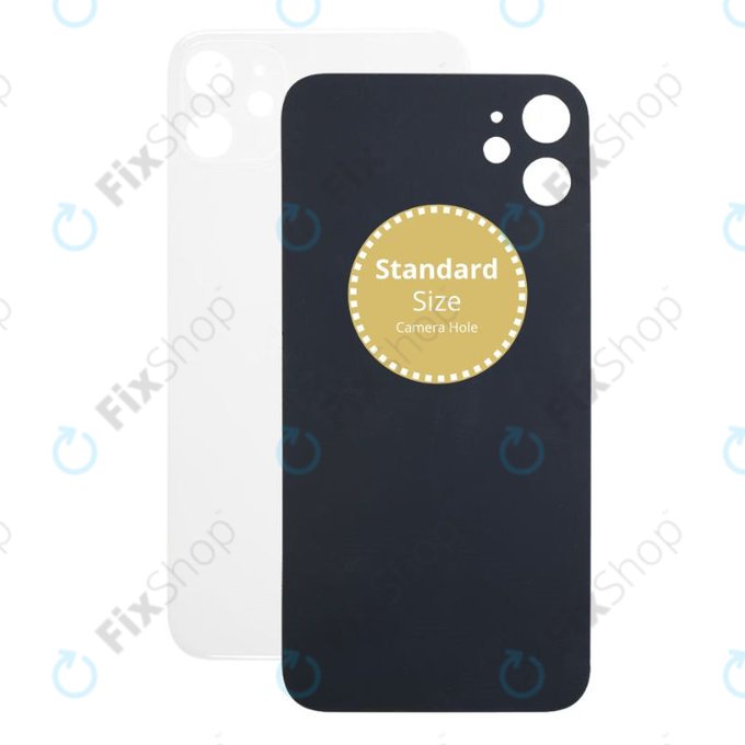 Vetro scocca posteriore per iPhone 11, White